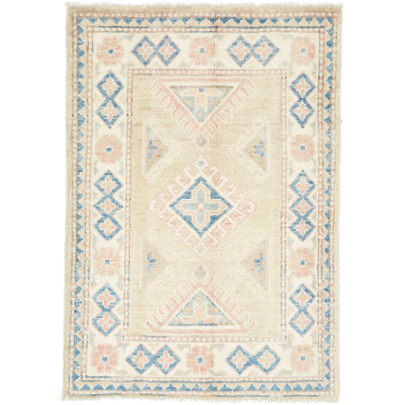 Tappeto Originale Kazak Afghanistan 68x96 Beige