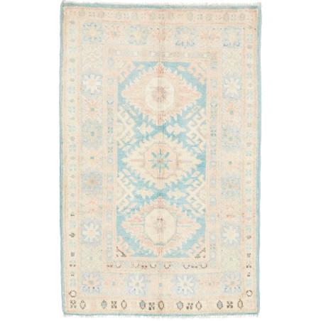 Tappeto Originale Kazak Afghanistan 62x95 Azzur