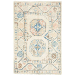 Tappeto Originale Kazak Afghanistan 60x90 Beige