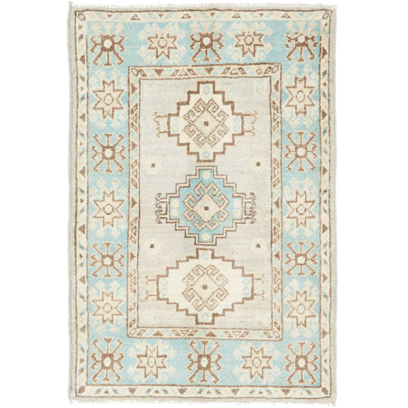 Tappeto Originale Kazak Afghanistan 63x93 Azzur