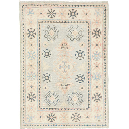 Tappeto Originale Kazak Afghanistan 66x94 Azzur