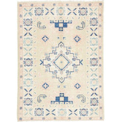 Tappeto Originale Kazak Afghanistan 66x88 Beige