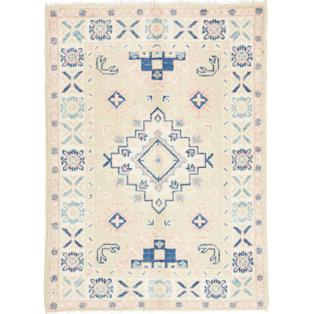 Tappeto Originale Kazak Afghanistan 66x88 Beige