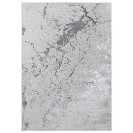 Tappeto Aurora astratto grigio chiaro e grigio s