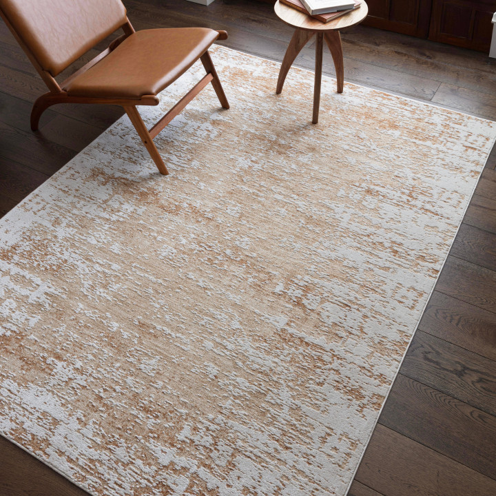 Rug Anders abstract beige and light brown 120x16