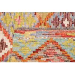 Kilim 119x192 Cm Afghan Kilim, Hand-carded Wool, Cotton