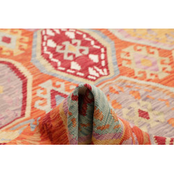 Kilim 255x296 Cm Kilim, Afghanistan, Hand-carded Wool warp
