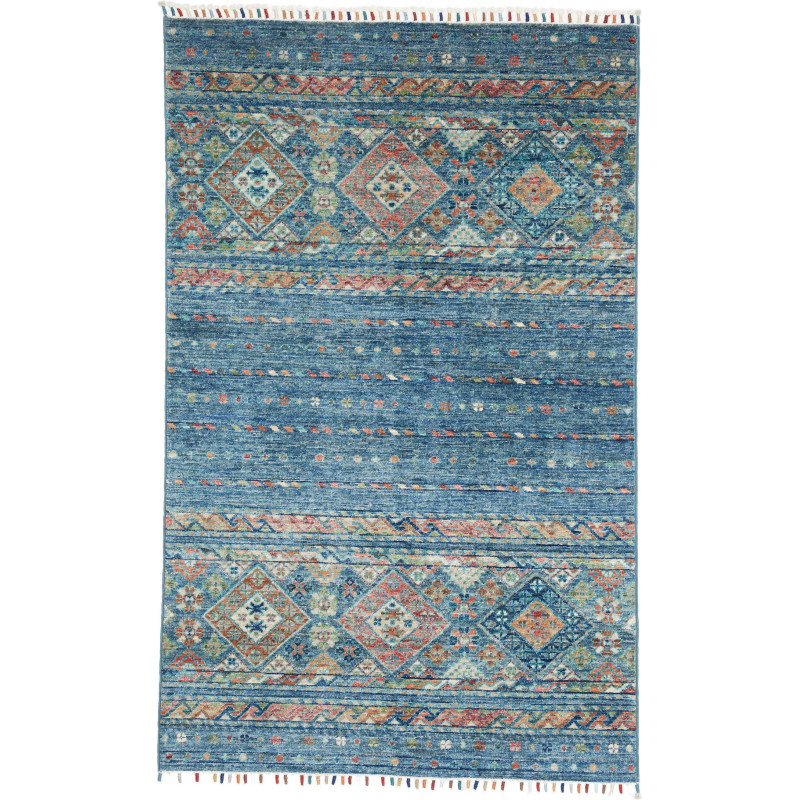 Tappeto Originale Rubin Pakistan 99x157 Blu Pet