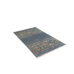 Tappeto Originale Rubin Pakistan 99x157 Blu Pet