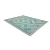 Tappeto Kilim Afghanistan 251x302 Blu Turchese