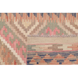 Rug Kilim Afghanistan 67x194 Light Pink Sage Gr
