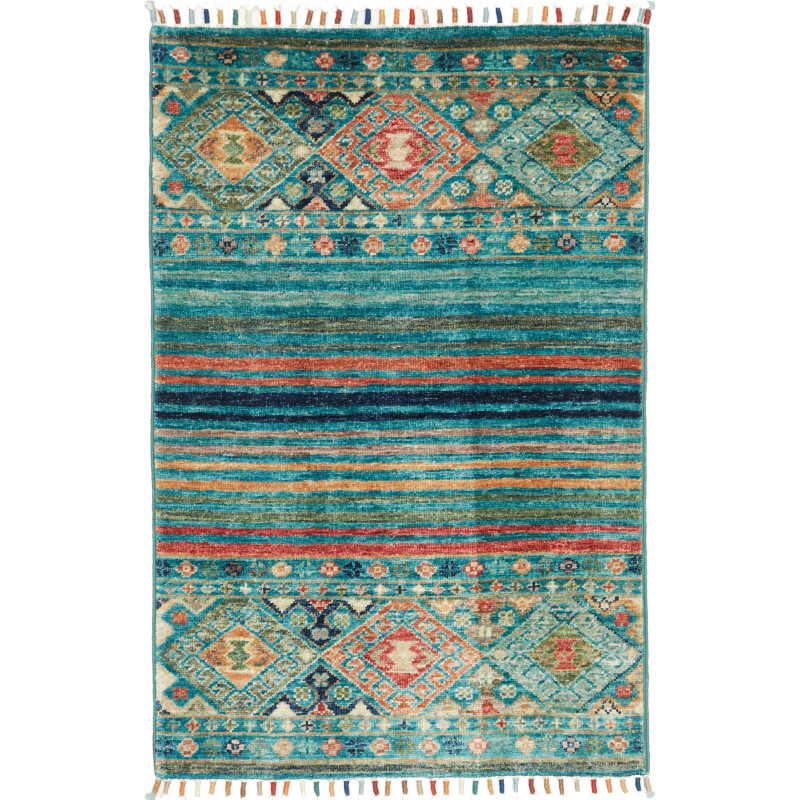 Tappeto Originale Rubin Pakistan 59x92 Turchese