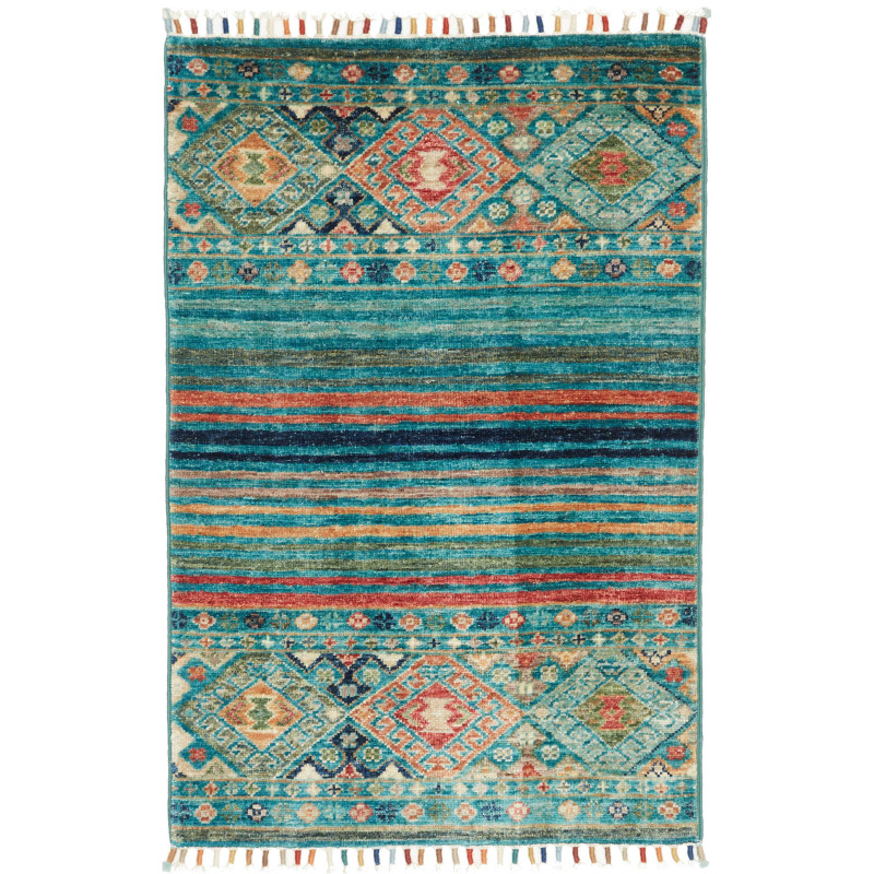Tappeto Originale Rubin Pakistan 60x92 Turchese