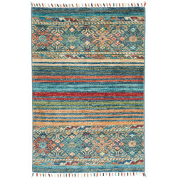 Tappeto Originale Rubin Pakistan 66x95 Blu Verd