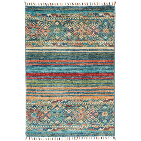 Tappeto Originale Rubin Pakistan 66x95 Blu Verd