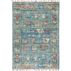 Tappeto Originale Rubin Pakistan 67x93 Blu Turc