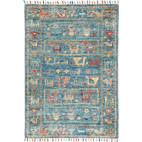 Tappeto Originale Rubin Pakistan 67x93 Blu Turc