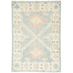 Tappeto Originale Kazak Afghanistan 63x92 Azzur