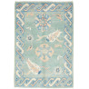 Tappeto Originale Kazak Afghanistan 64x92 Verde