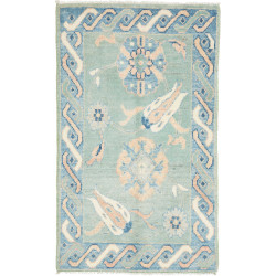 Tappeto Originale Kazak Afghanistan 59x96 Verde