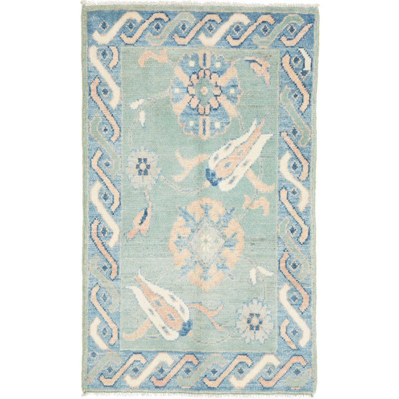 Tappeto Originale Kazak Afghanistan 59x96 Verde