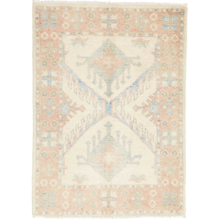Tappeto Originale Kazak Afghanistan 65x88 Crema