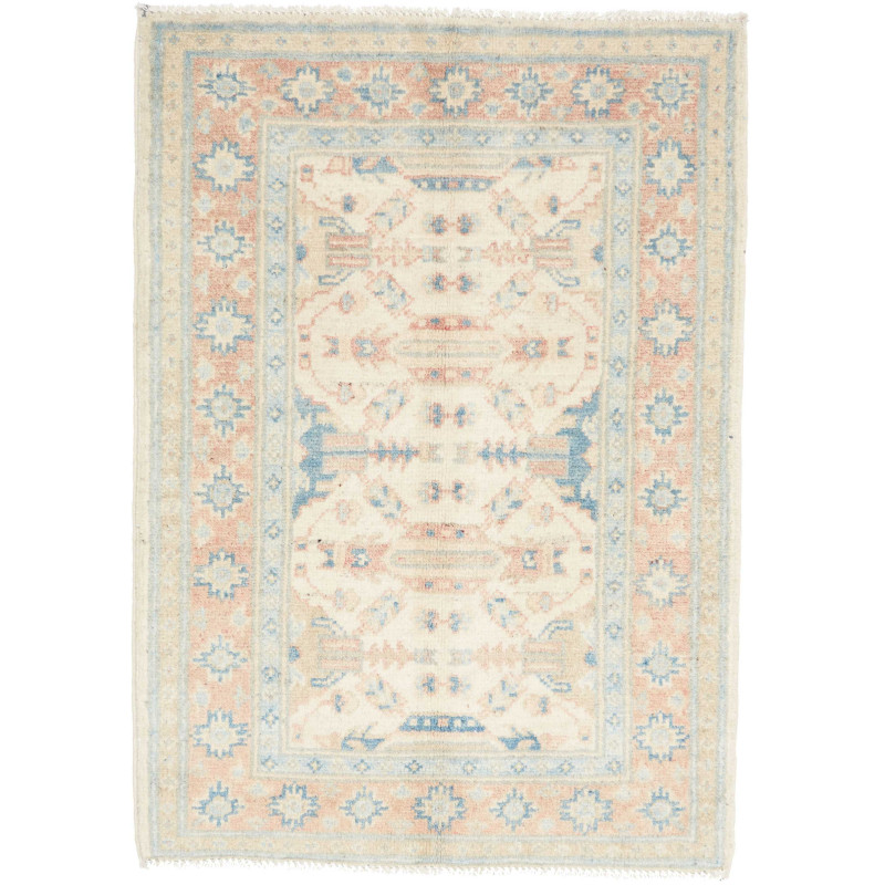 Tappeto Originale Kazak Afghanistan 66x90 Crema