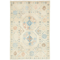 Hand Made Rug Kazak Afghanistan 60x89 Beige Lig