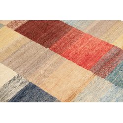 Hand Made Rug Mosaic Pakistan 91x147 Terracotta