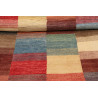 Hand Made Rug Mosaic Pakistan 88x143 Red Blue