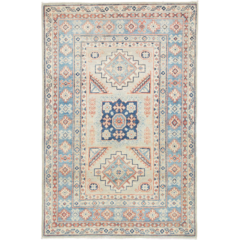 Tappeto Originale Kazak Afghanistan 103x155 Bei