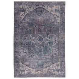 Rug Kaya stylized grey silver blue beige 160x230