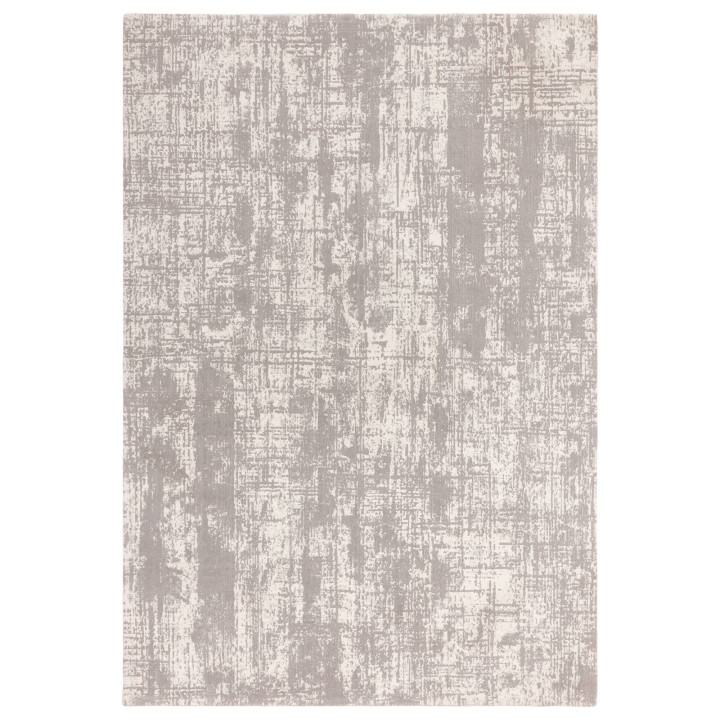 Rug Kuza abstract grey silver 160x230 cm