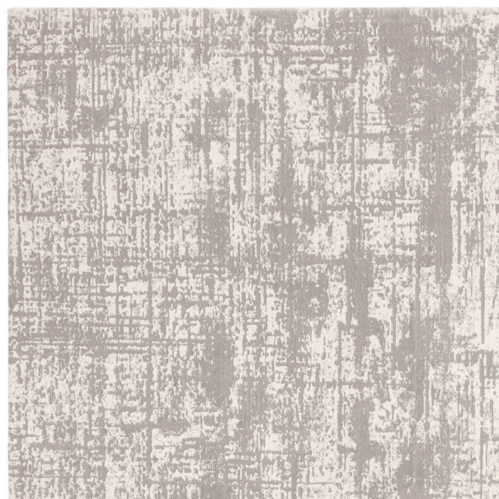Rug Kuza abstract grey silver light beige 200x29