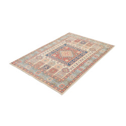 Tappeto Originale Kazak Afghanistan 105x151 Blu