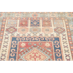 Tappeto Originale Kazak Afghanistan 105x151 Blu