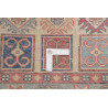 Tappeto Originale Kazak Afghanistan 105x151 Blu