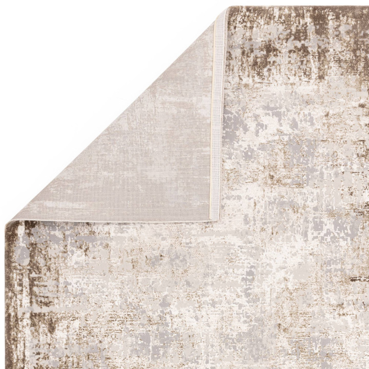 Rug Kuza abstract beige taupe ivory 200x290 cm