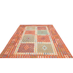 Kilim 208x298 Cm Kilim Afghanistan Hand-carded Wool Cotton