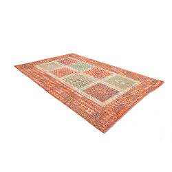 Kilim 208x298 Cm Kilim Afghanistan Hand-carded Wool Cotton