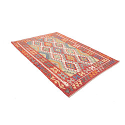 Kilim 155x217 Cm Kilim, Afghanistan, Lana Cardata A Mano