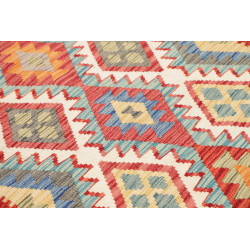 Kilim 155x217 Cm Kilim, Afghanistan, Lana Cardata A Mano