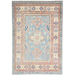 Tappeto Originale Kazak Afghanistan 101x149 Blu