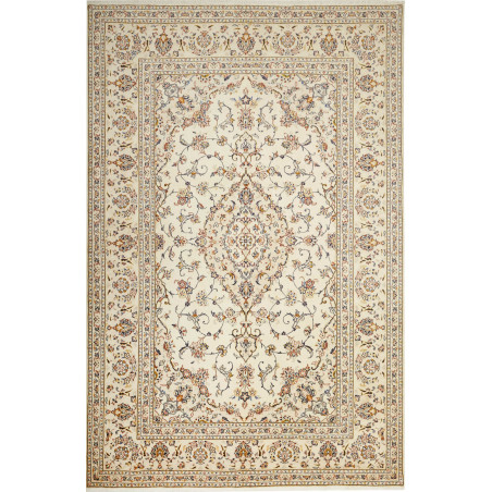 Tappeto Originale Kashan Persia 200x308 Crema B