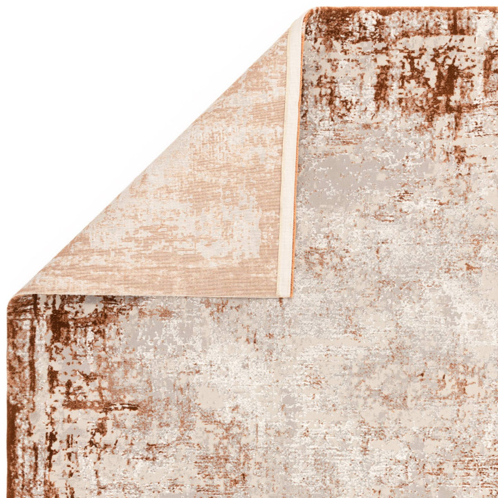 Rug Kuza abstract copper beige ivory 160x230 cm