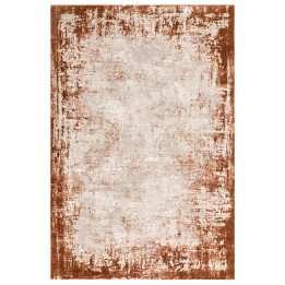 Tappeto Kuza geometrico rame e beige 200x290 cm