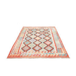 Rug Kilim Afghanistan 143x201 Light Blue Terrac
