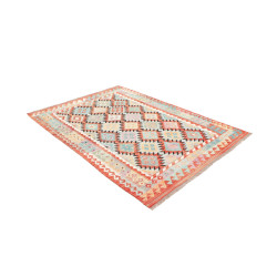 Rug Kilim Afghanistan 143x201 Light Blue Terrac