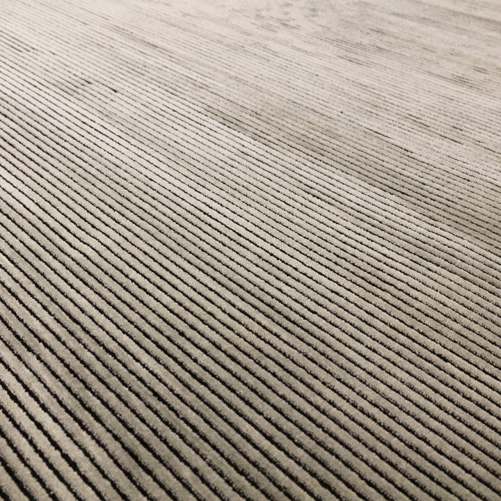 Tappeto Kuza geometrico verde oliva e beige 80x1