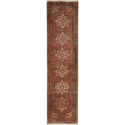 Bidjar 77x325 Cm Bidjar, Persia, Hand-carded Wool (warp: